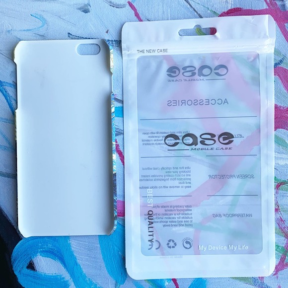 For iPhone 6s Plus Case NEW Abstract Art Watercolor Style Cover - Picture 5 of 5